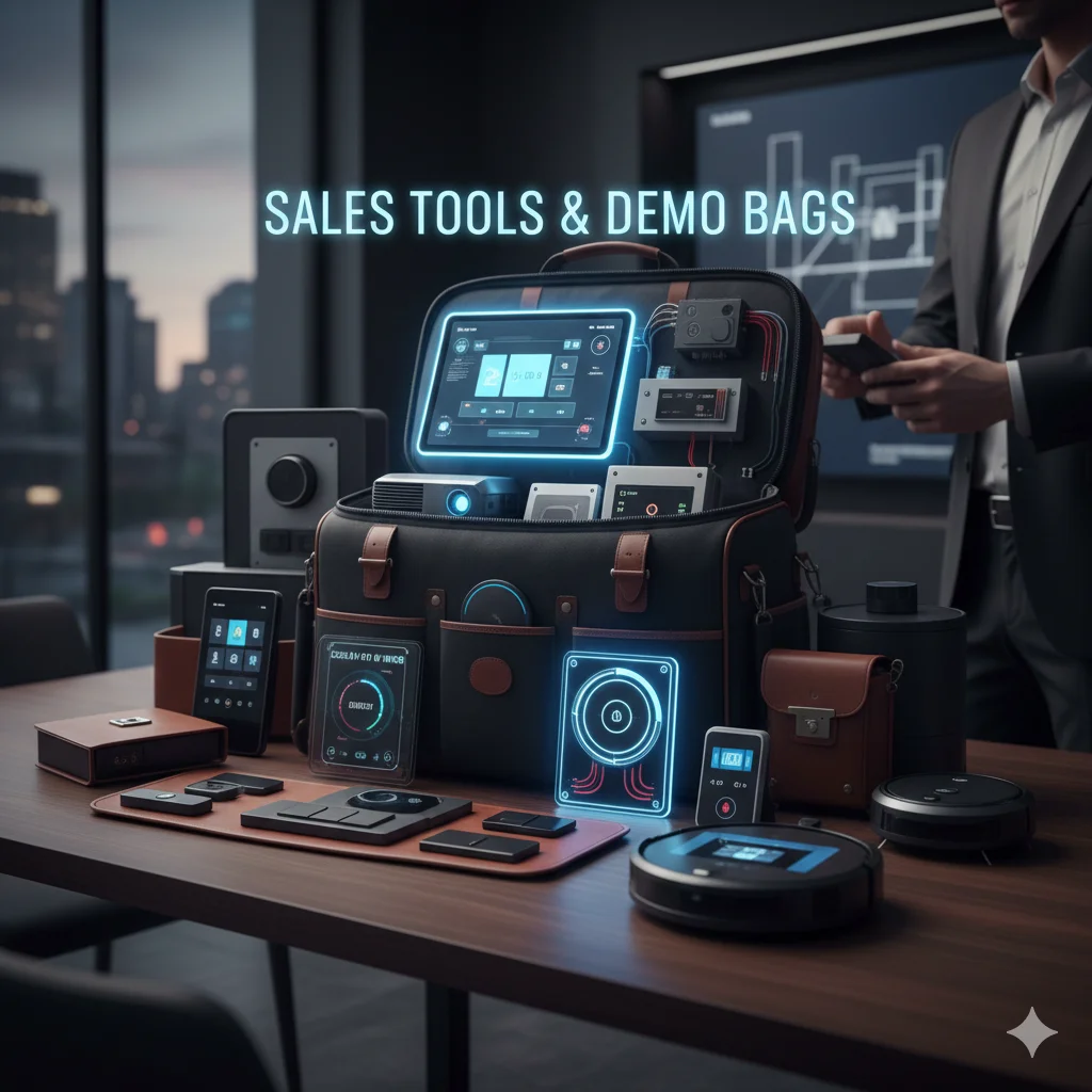 Sales Tools and Demo bags