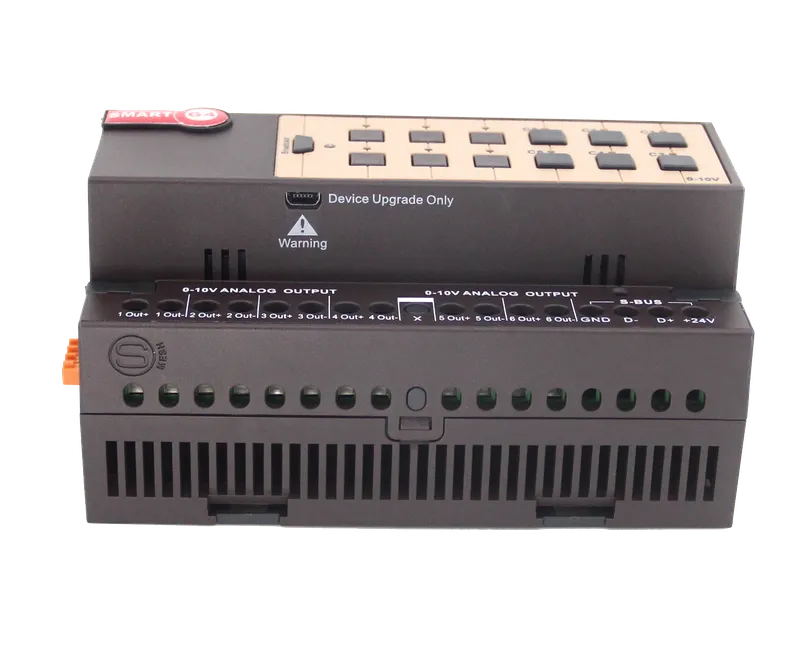 6-ch, Flourecent ballast (0V-10V) Dimmer 16A/Ch (G4) (0V-10V) Valve Attenuator Control (G4)