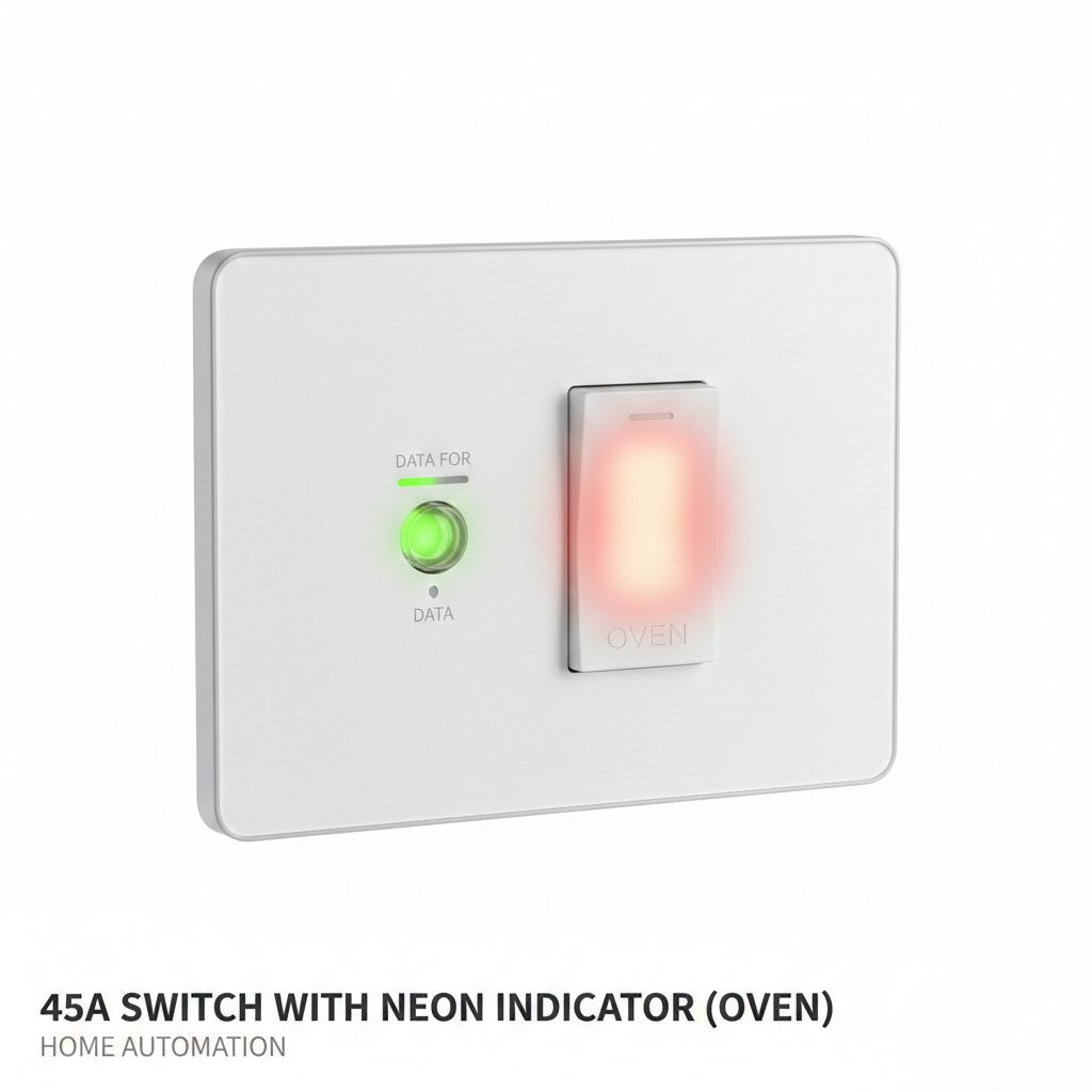45A Switch with Neon Indicator (Oven)