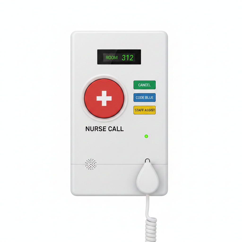 Hospital Nurse Call Wall Panel (Confirm)