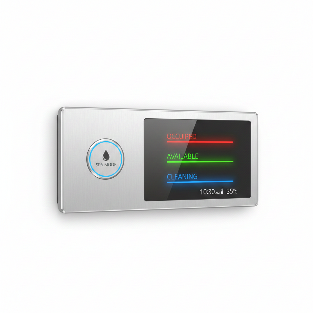 SPA Rooms Dynamic Status Display unit