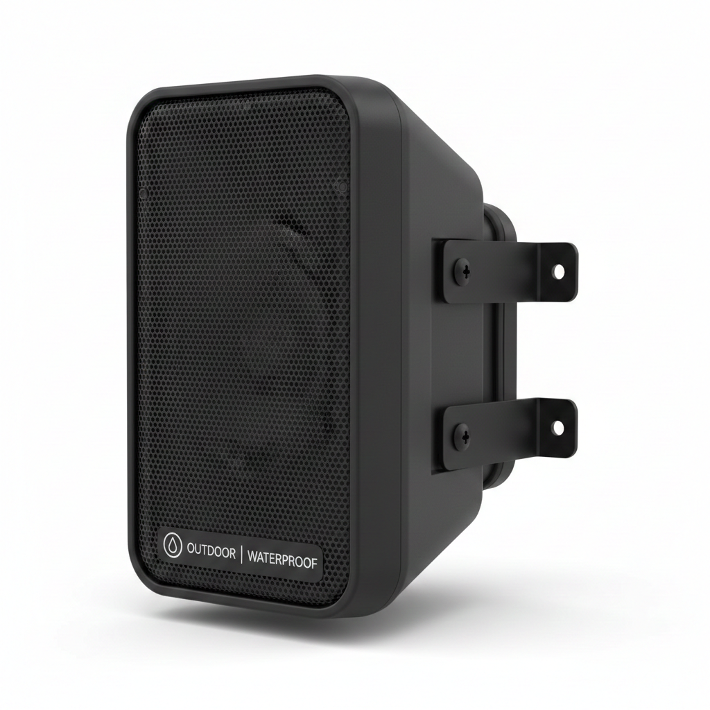 Outdoor Wall Speaker Water Proof - Black