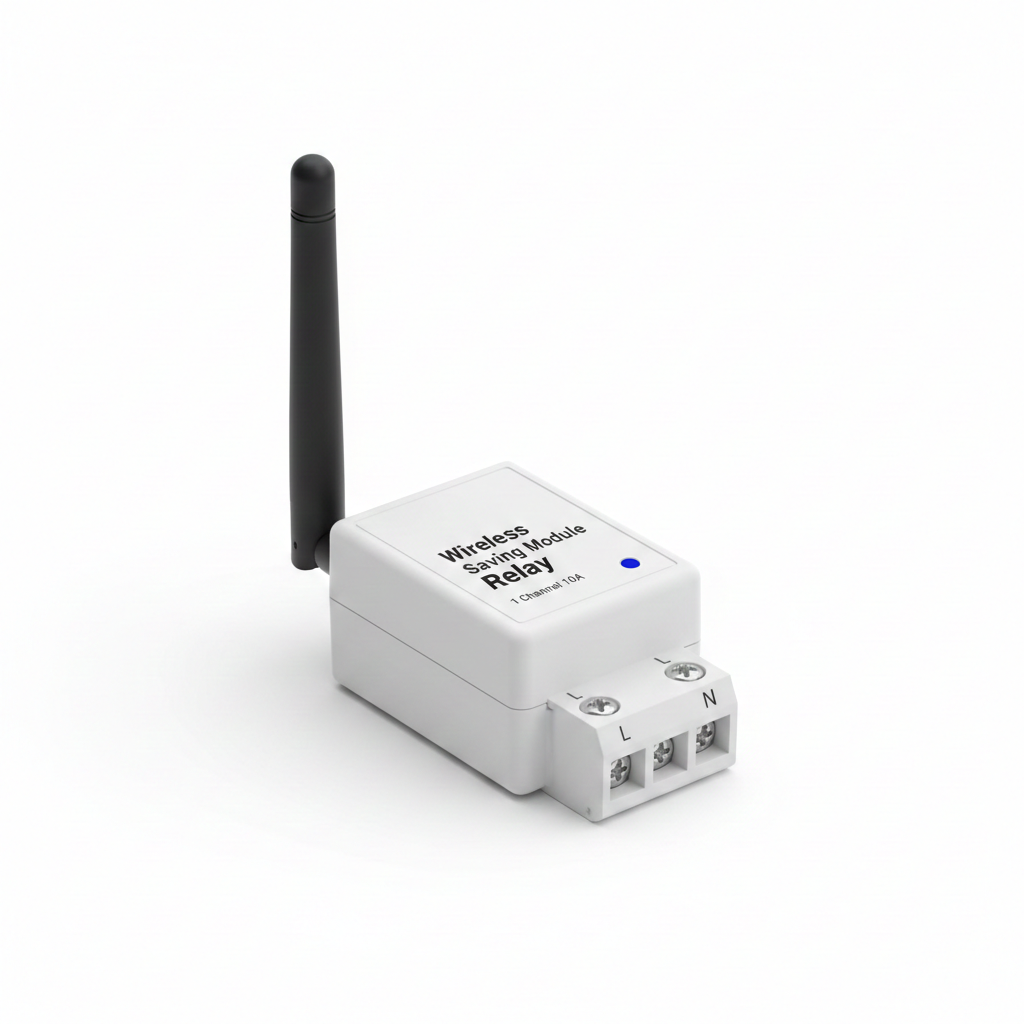 Wireless Energy Saving Module Relay 1 channel 10A