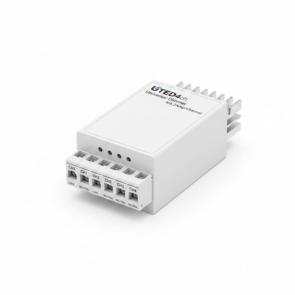 UTED4ch Universal Dimmer 4ch 2Amp/Channel