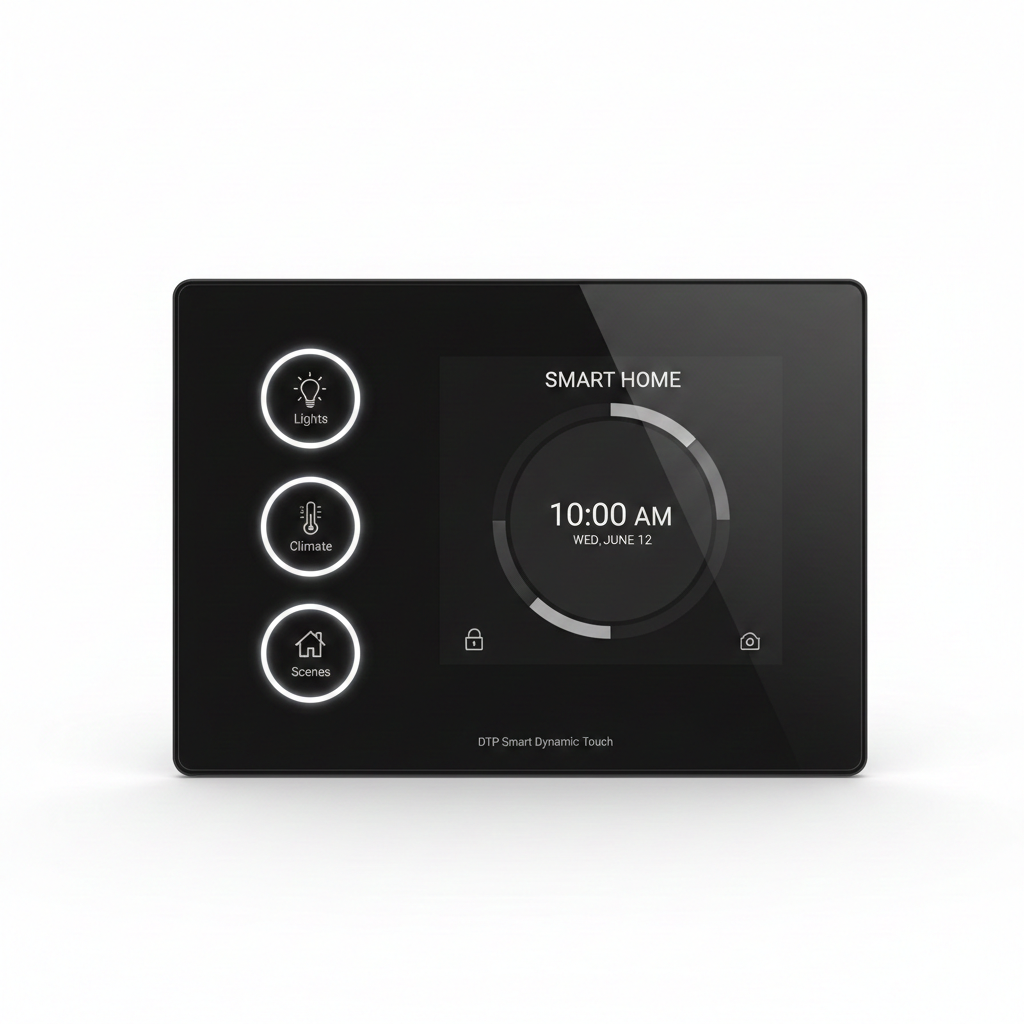 DTP Smart Dynamic Touch Button Panel (G4s) - Black
