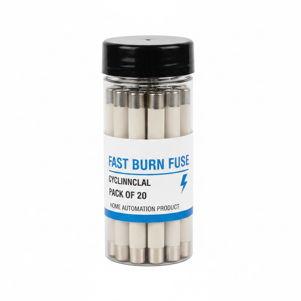 Cylindrical Fast Burn Fuse (Pack of 20)