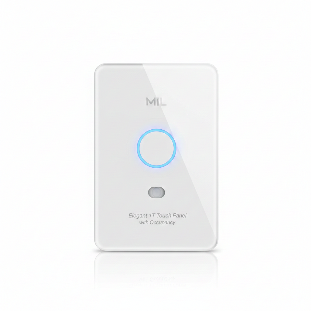 MIL Elegant 1T Touch Panel with Occupancy