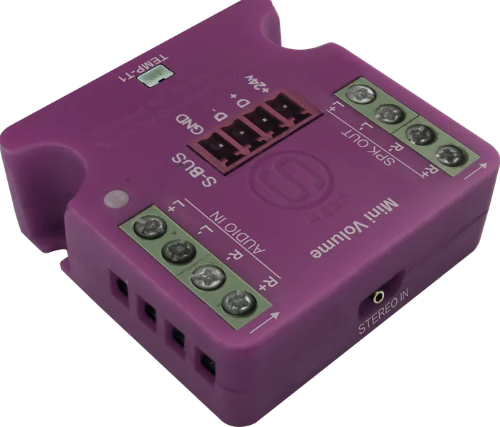 Mini-Volume with Room Temperature Sensor
