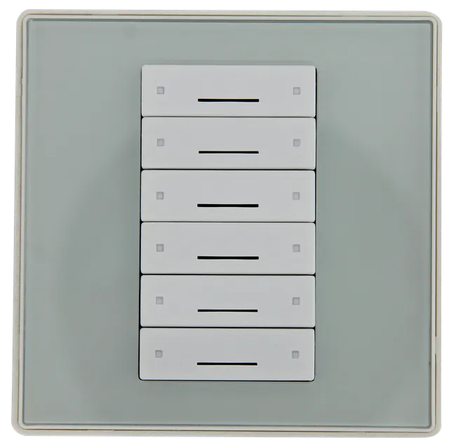 6-button control panel