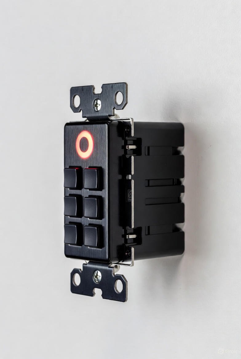 45A switch with neon indicator