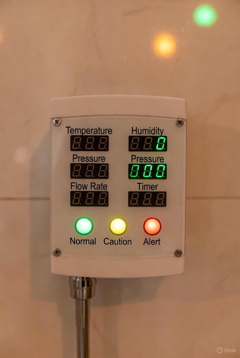 spa therapy room status unit