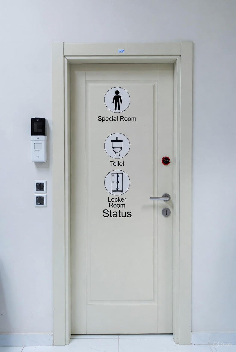 washroom occupancy display