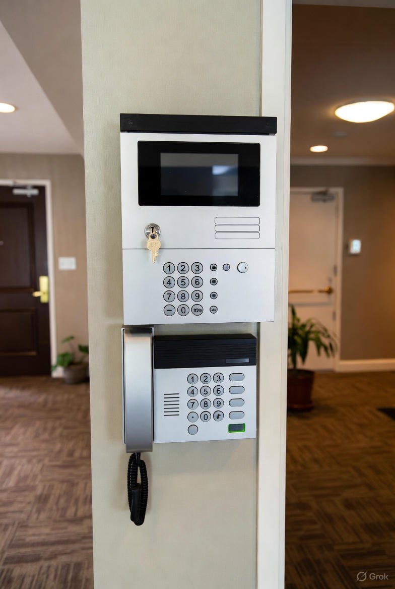 apartment lobby unit