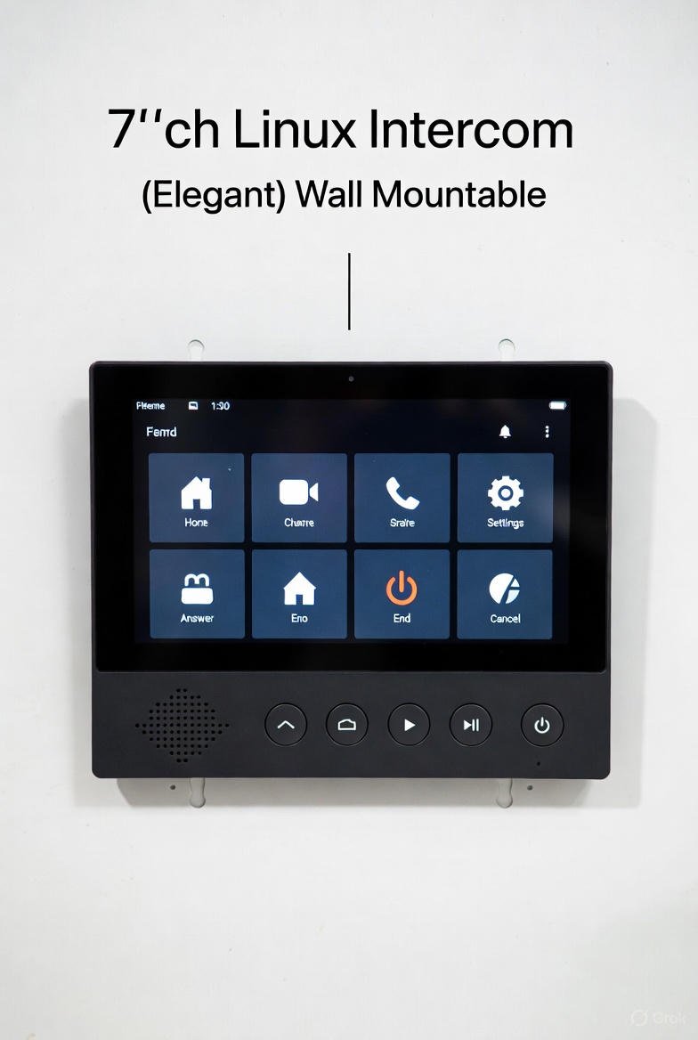 7 inch linux intercom