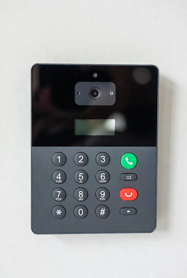 lobby unit with face recognition