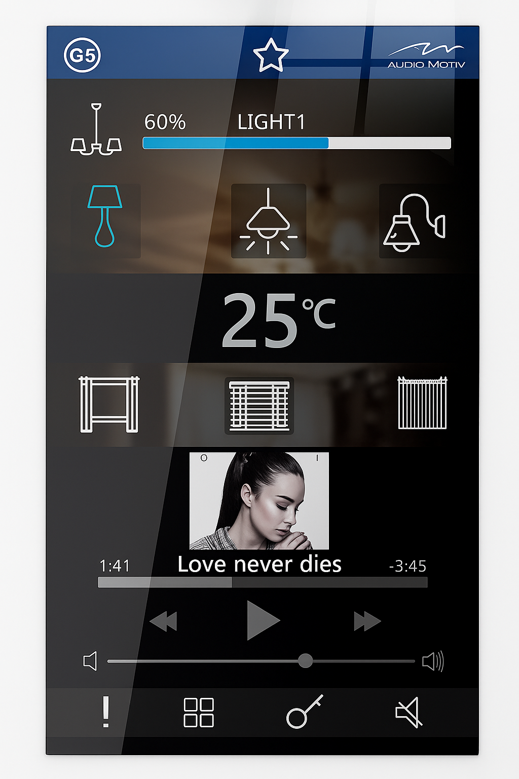 Smart G5 App Screen 1